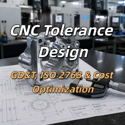 Disinn tat-Tolleranza CNC: GD & T, ISO 2768 & Ottimizzazzjoni tal-Ispejjeż